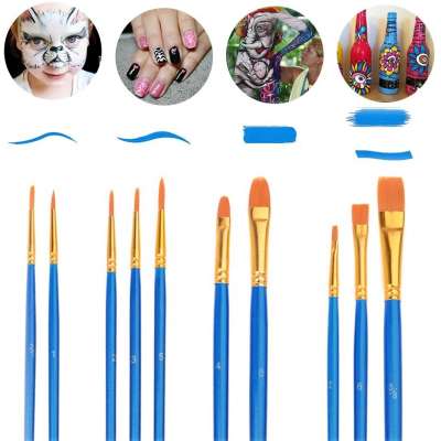 CIC canvas detail paint brush artistic painting brush art